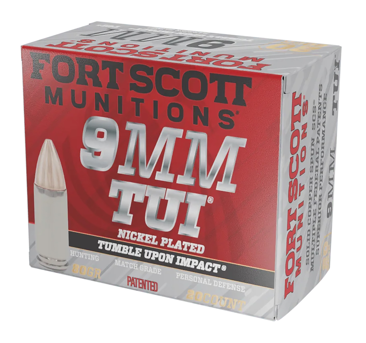 9mm Luger 80gr