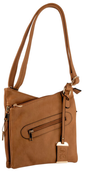 BDOG BDP032 CROSS BODY PURSE HLSTR TAN
